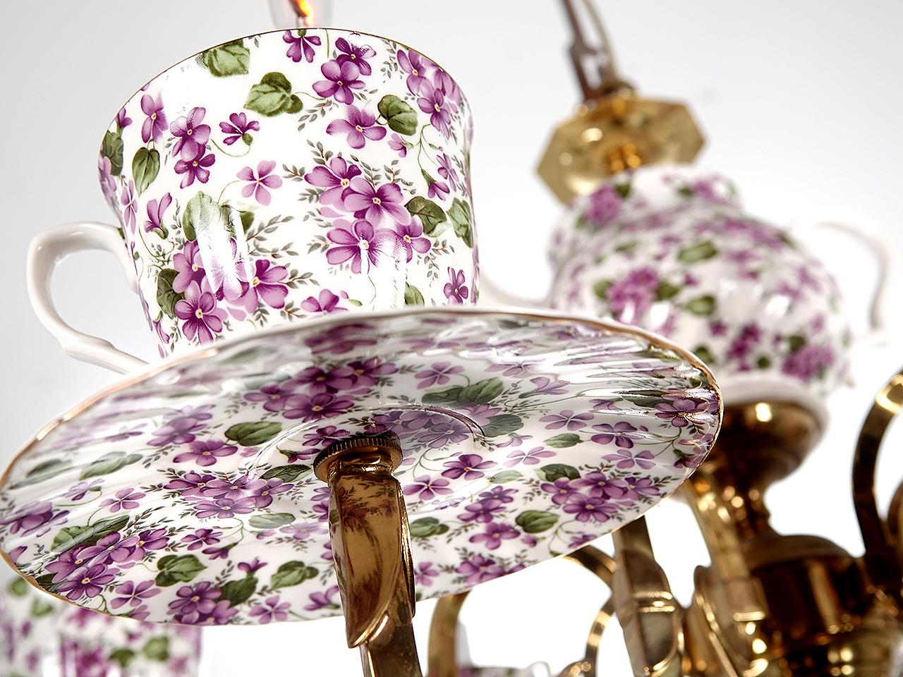 20th Century Alice In Wonderland Tea Party Chandelier For Sale