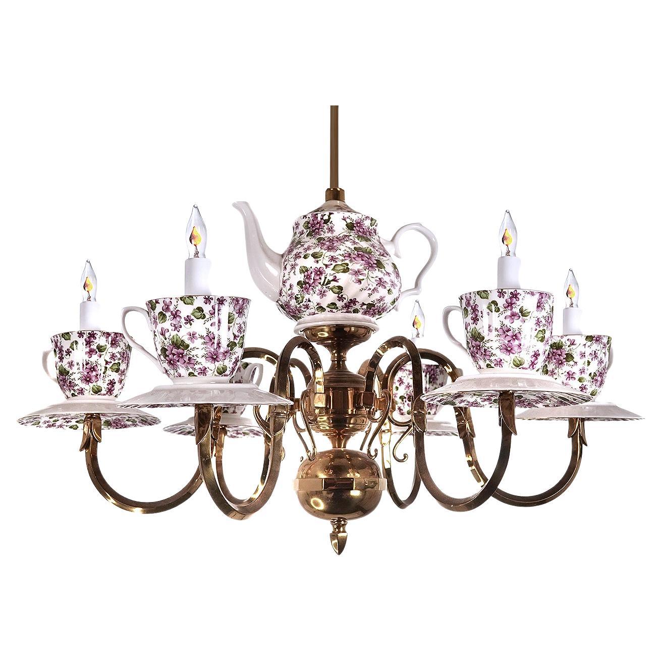 Alice In Wonderland Tea Party Chandelier