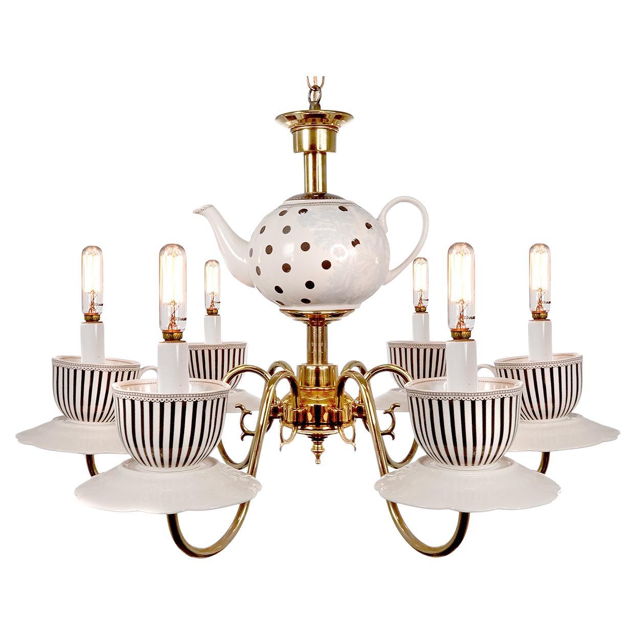 Alice In Wonderland Tea Party Chandelier For Sale