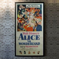 Alice in Wonderland, Unframed Poster, 1951