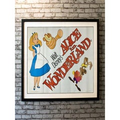 Affiche non encadrée Alice au pays des merveilles, 1970R