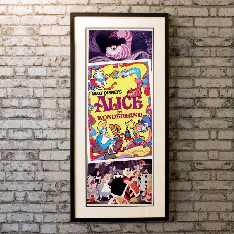 Alice in Wonderland, Unframed Poster, 1981R

US Insert (14 x 36 inches). Alice stumbles into the world of Wonderland. Will she get home? Not if the Queen of Hearts has her way.

Year: 1981 Re-release
Nationality: United States
Condition: