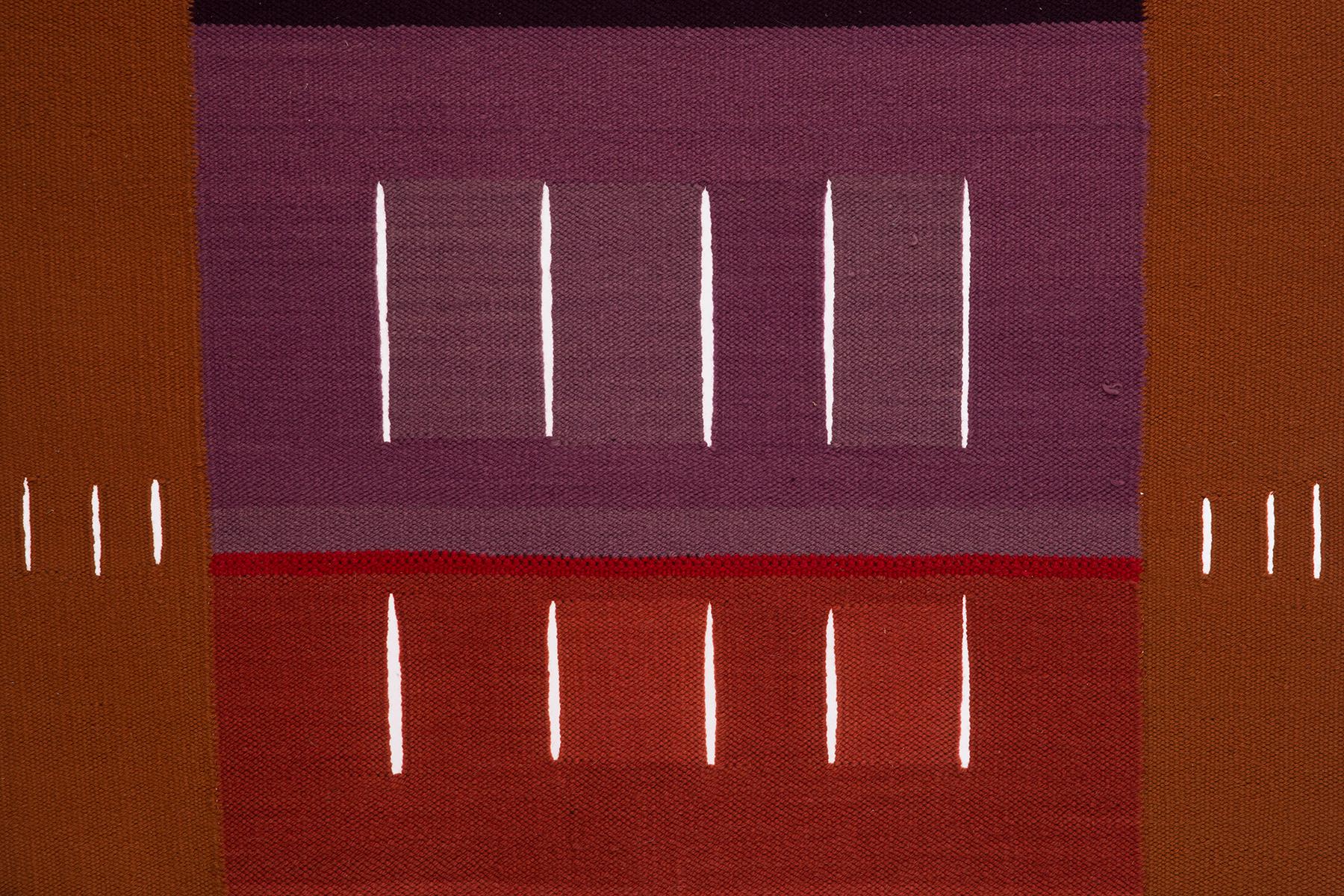 Mid-Century Modern Alice Kagawa Parrott Santa Fe Wall Weaving