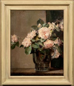 Study Of Pink Roses, circa 1925