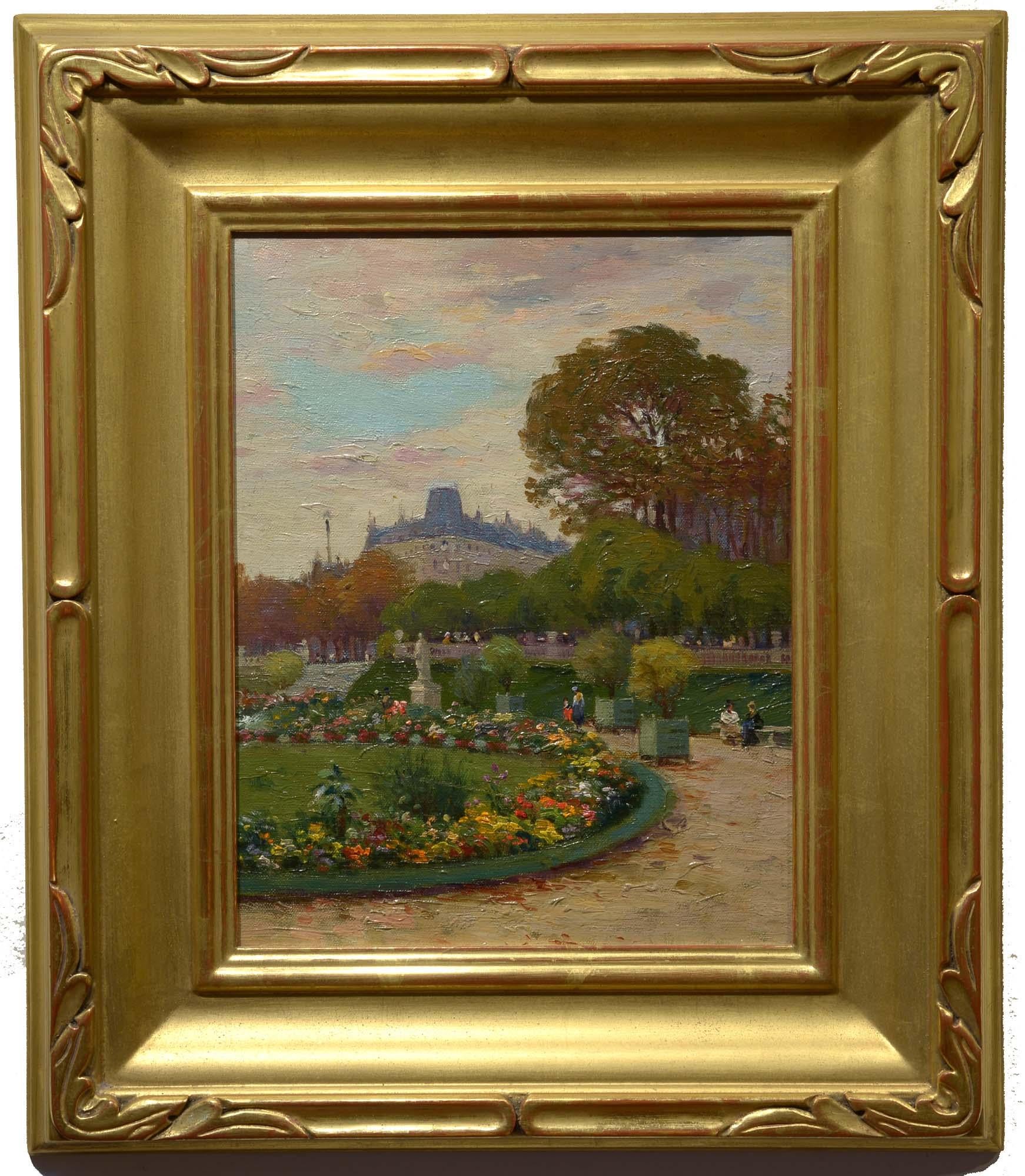 Jardin du Luxembourg, Paris, France, Attributed to Alice Maud Fanner, Gardens For Sale 1