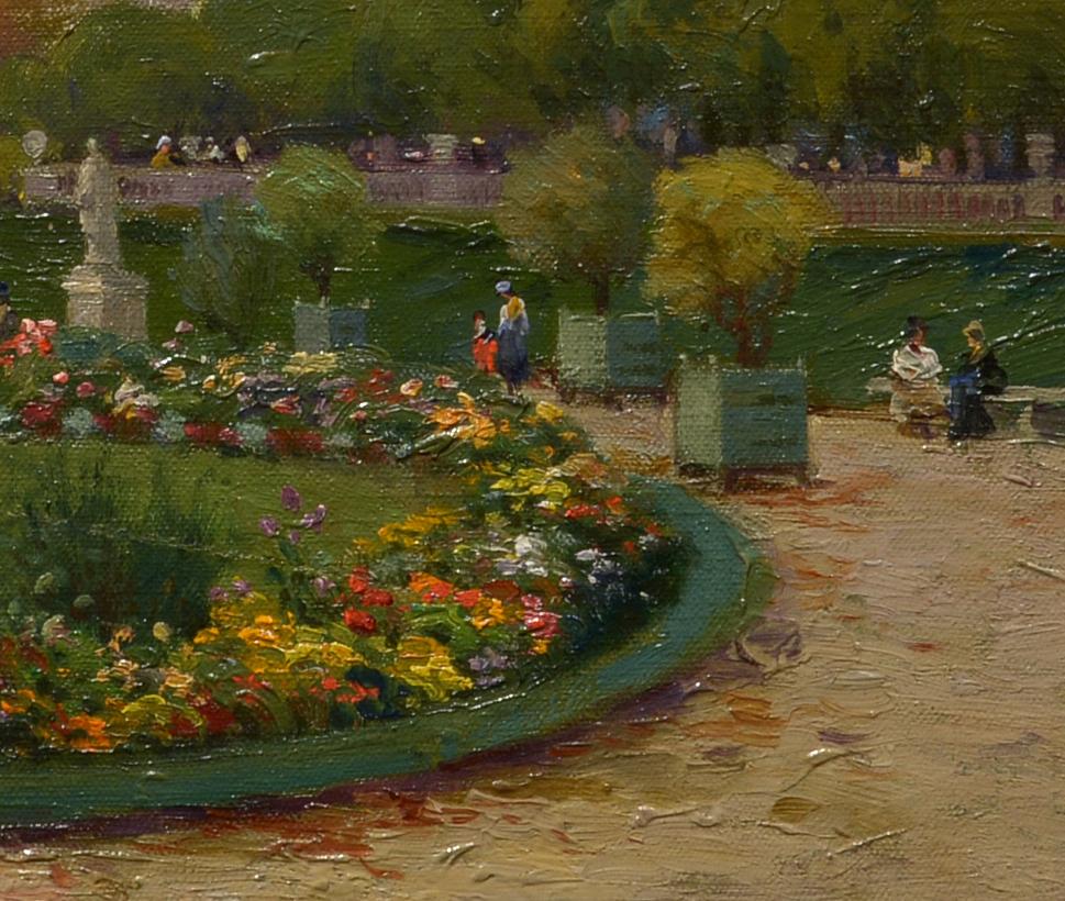 Jardin du Luxembourg, Paris, France, attribué à Alice Maud Fanner, Gardens en vente 2