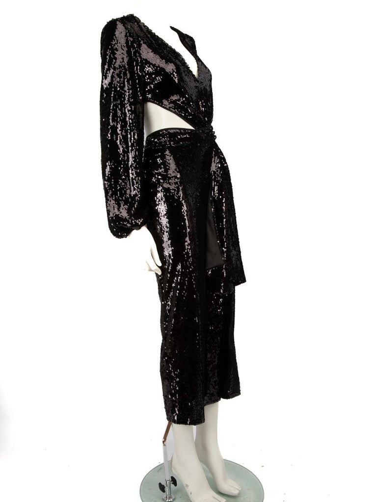 alice mccall black magic dress Alice McCall Diamond Black Mini Dress for Sale – High St. Hire main image 0