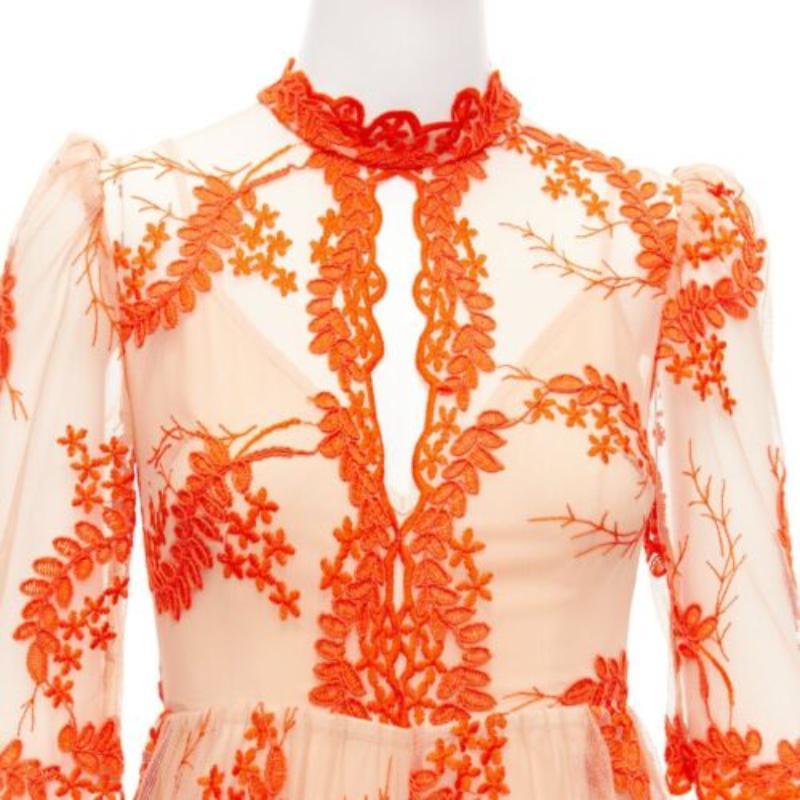 ALICE MCCALL Pagliaccetto arancione in pizzo nudo e trasparente foderato US6 M
Riferimento: AAWC/A00568
Marchio: Alice McCall
Model: Luna di miele
Collezione: AW19
Materiale: Nylon
Colore: Arancione, Nudo
Modello: Floreale
Chiusura: zip
Fodera: