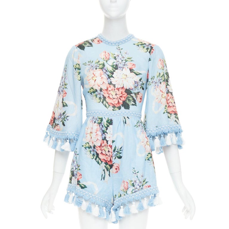 alice mccall white and blue dress Memphis Dress- Blue – Wilson and Hunter main image 0