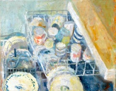 Clean Again.  Contemporary Still Life Oil Painting