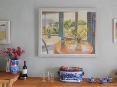 Early Spring Day. Contemporary Oil Painting