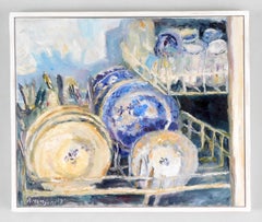 Yesterday Evening.  Contemporary Still Life Oil Painting