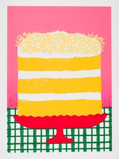 Used Coconut Royale Cake Screen Print