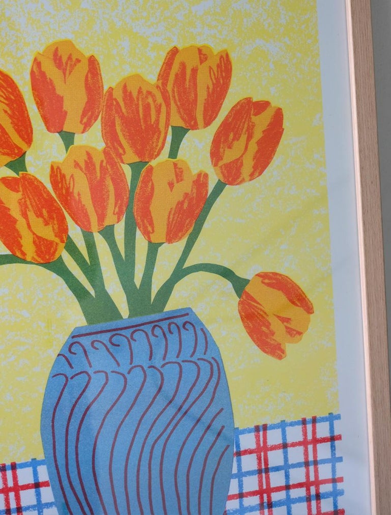 Alice Oehr - Tulips Still Life Collage – Risograph print For Sale at ...