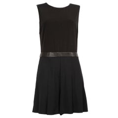 Alice + Olivia Mini Playsuits neri con zip Taglia XXL