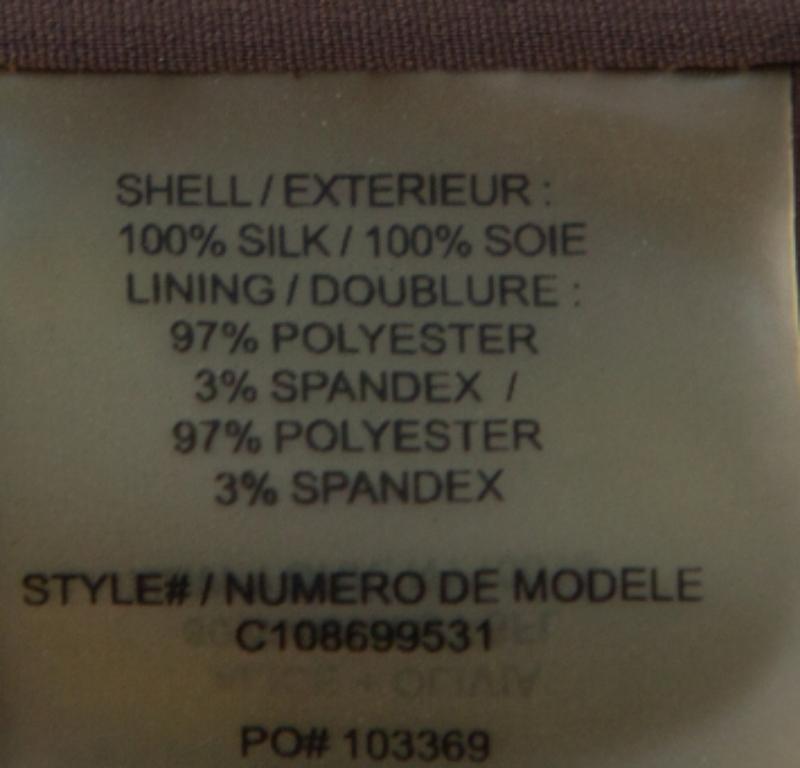 Women's Alice + Olivia Brown Silk Asymmetric Draped Top XS For Sale