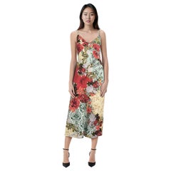 Alice + Olivia - Maxi abito floreale con scollo a V Taglia XS