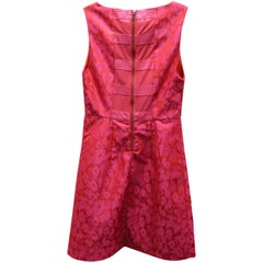 Vestido sin mangas con estampado de leopardo de Alice + Olivia, de poliéster rosa