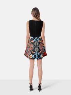 Alice + Olivia Mini Length Floral Print Dress Size XS