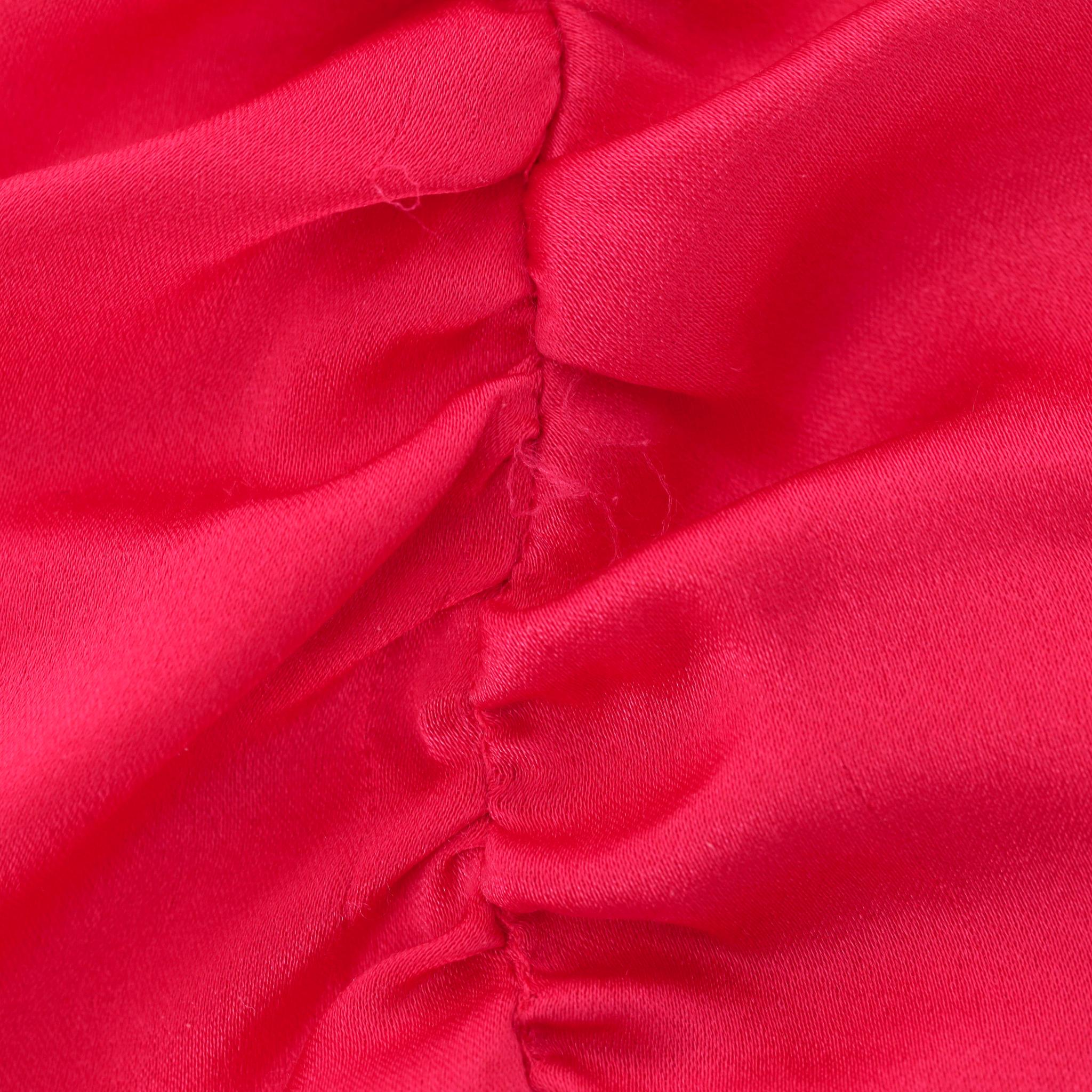 Alice + Olivia - Vestito monospalla in seta increspato in vendita 5
