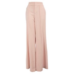Alice + Olivia Pink Wide Leg Trousers Size S