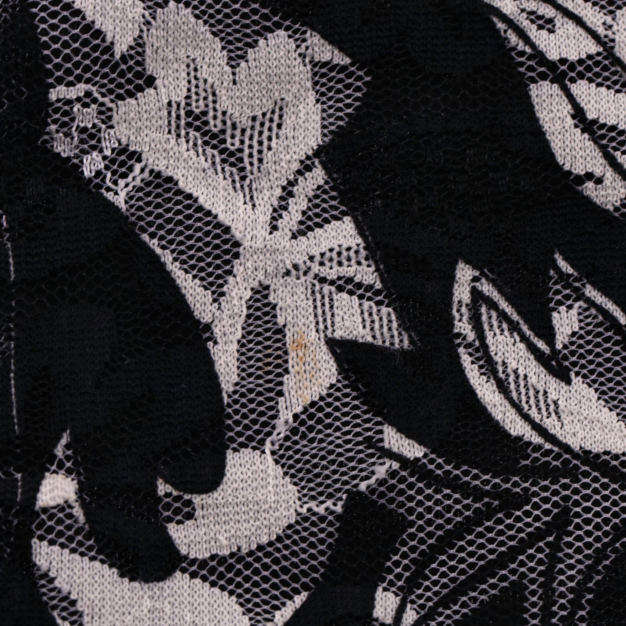 Alice + Olivia Rose Print Mesh Dress 3