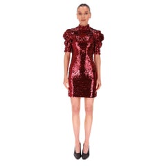 Alice + Olivia Sequined Mini Dress