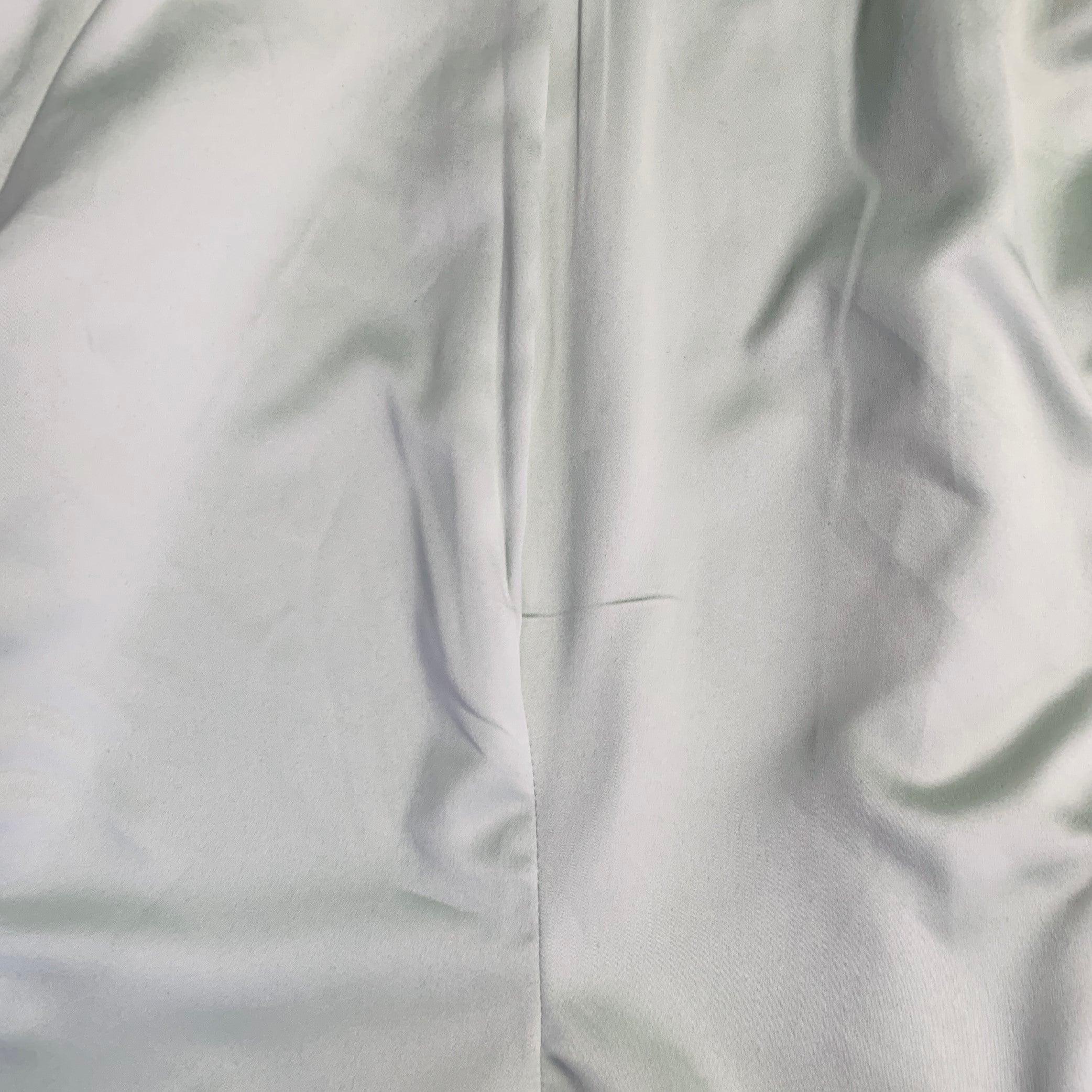ALICE + OLIVIA Taille 12 Veste en satin mélangé vert menthe Blazer en vente 6