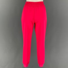 ALICE + OLIVIA Size 4 Pink Polyester Casual Pants
