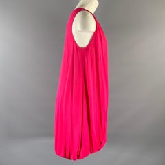 ALICE + OLIVIA Size M Pink Viscose  Silk Sleeveless Dress