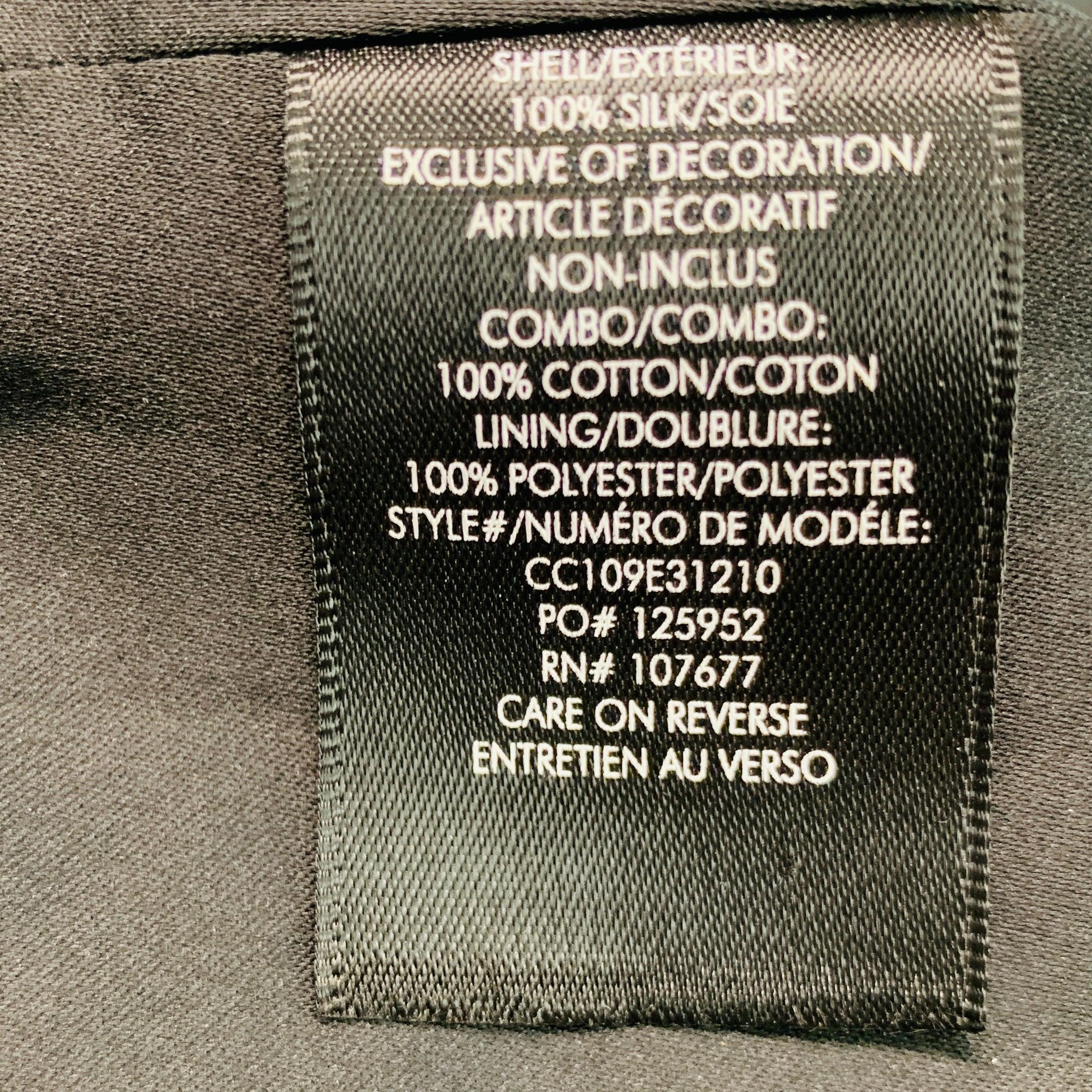 ALICE + OLIVIA Size S Multi Color Silk Stripe Jacket For Sale 1