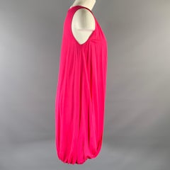 ALICE + OLIVIA Size XS Pink Viscose Silk Sleeveless Dress