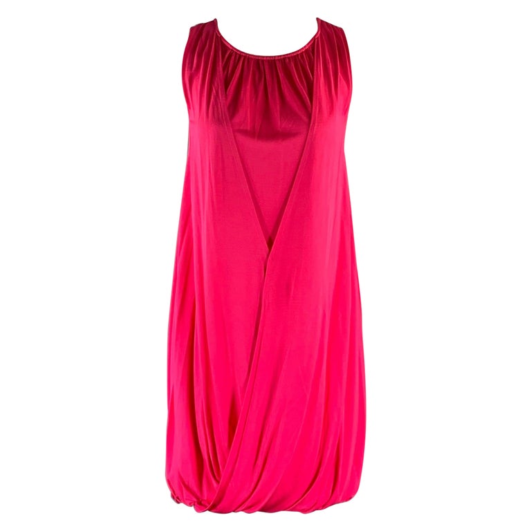 ALICE + OLIVIA Size XS Pink Viscose Silk Sleeveless Dress For Sale at 1stDibs ALICE + OLIVIA Size XS Pink Viscose Silk Sleeveless Dress For Sale at 1stDibs