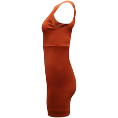 Vestido sin mangas de Alice + Olivia «Tali», con detalle cruzado en la espalda, de rayón naranja
