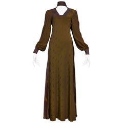Alice Pollock  Two Tone Cameo Gown 1978