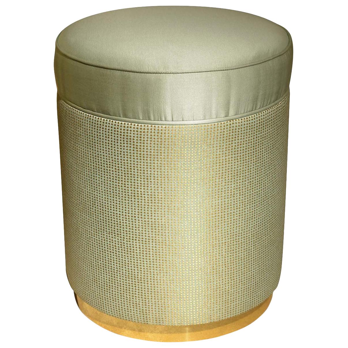 Alice Pouf with Gold Base