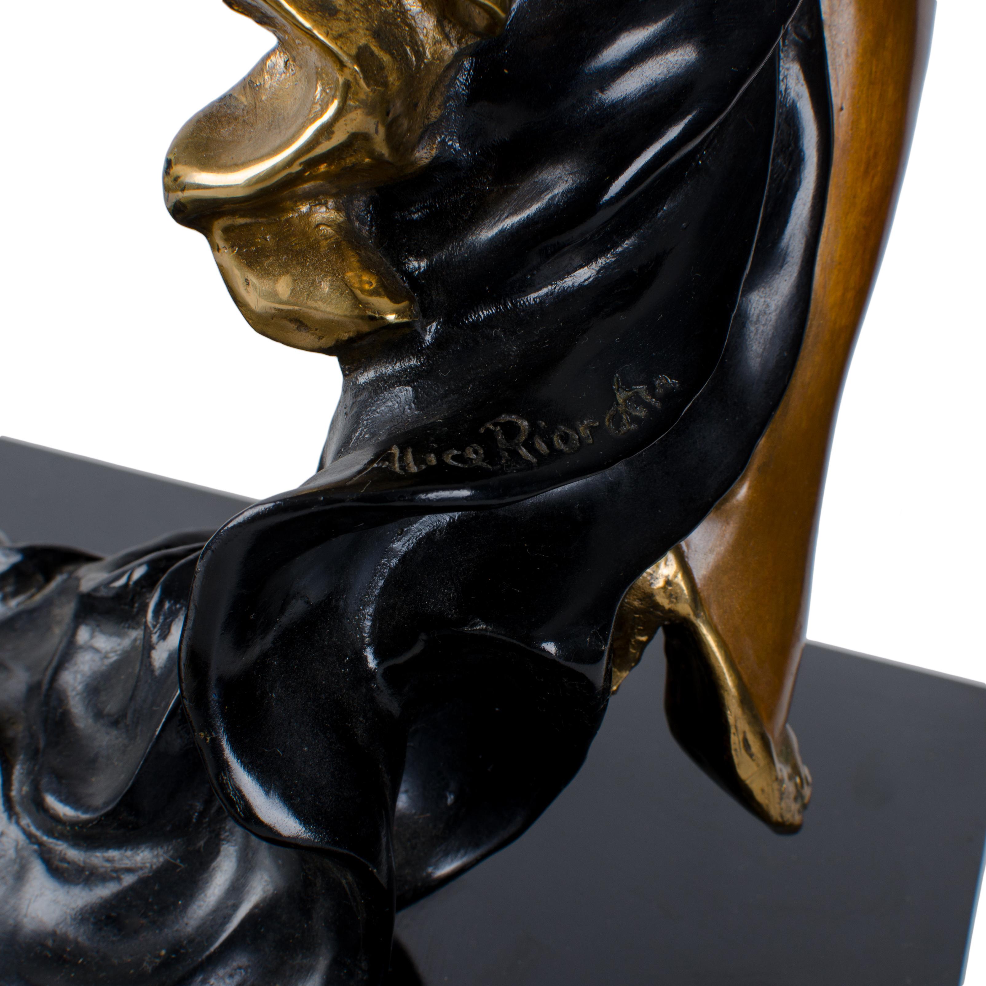 Alice Riordan Bronze Sculpture For Sale 3