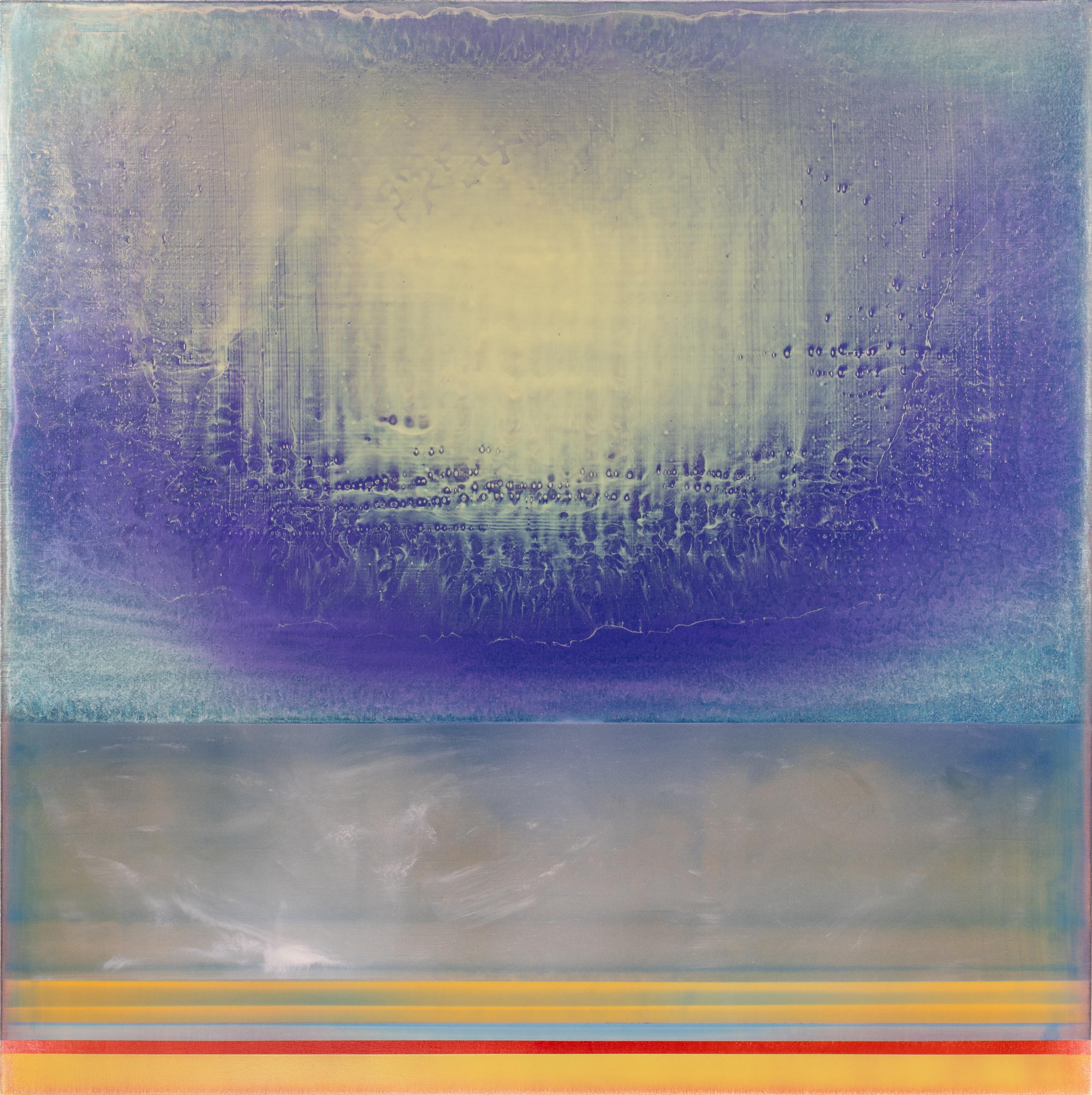 Angles of Light - modern, zeitgenössisch, abstrakt, Acryl auf Leinwand – Painting von Alice Teichert