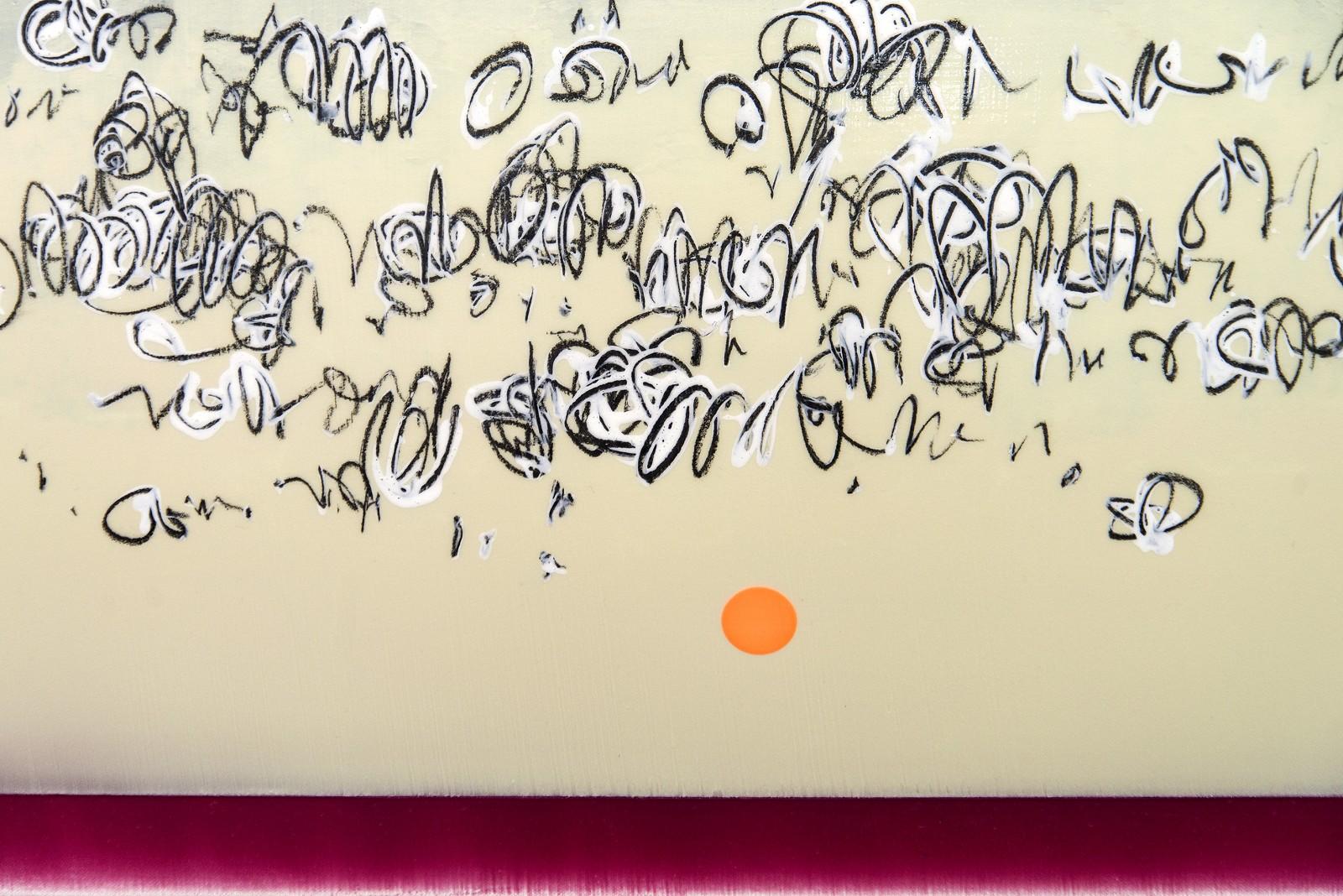 rise - lebendig, farbenfroh, lyrisch, gestisch, abstrakt, Acryl und Buntstift auf Leinwand (Abstrakt), Painting, von Alice Teichert