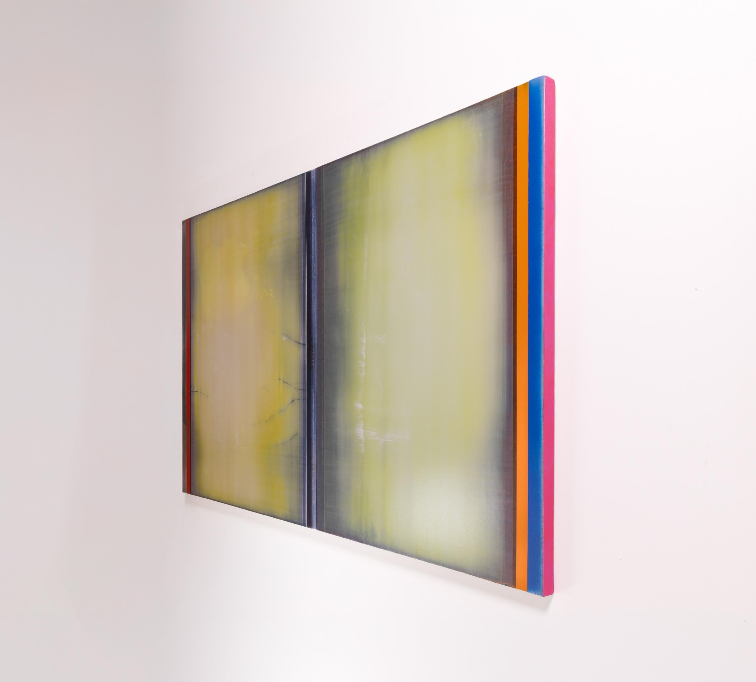 Celestial Consideration - moderne, contemporain, abstrait, acrylique sur toile - Contemporain Painting par Alice Teichert