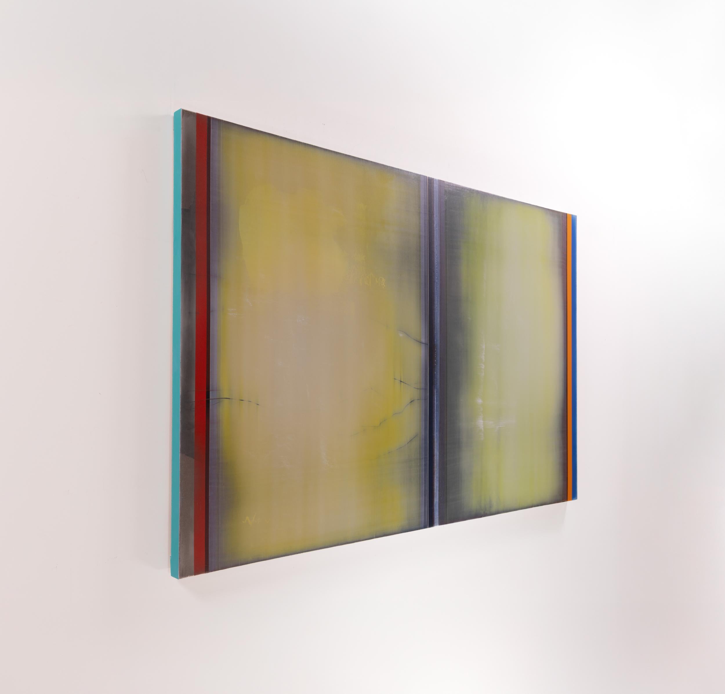 Celestial Consideration - moderne, contemporain, abstrait, acrylique sur toile en vente 1