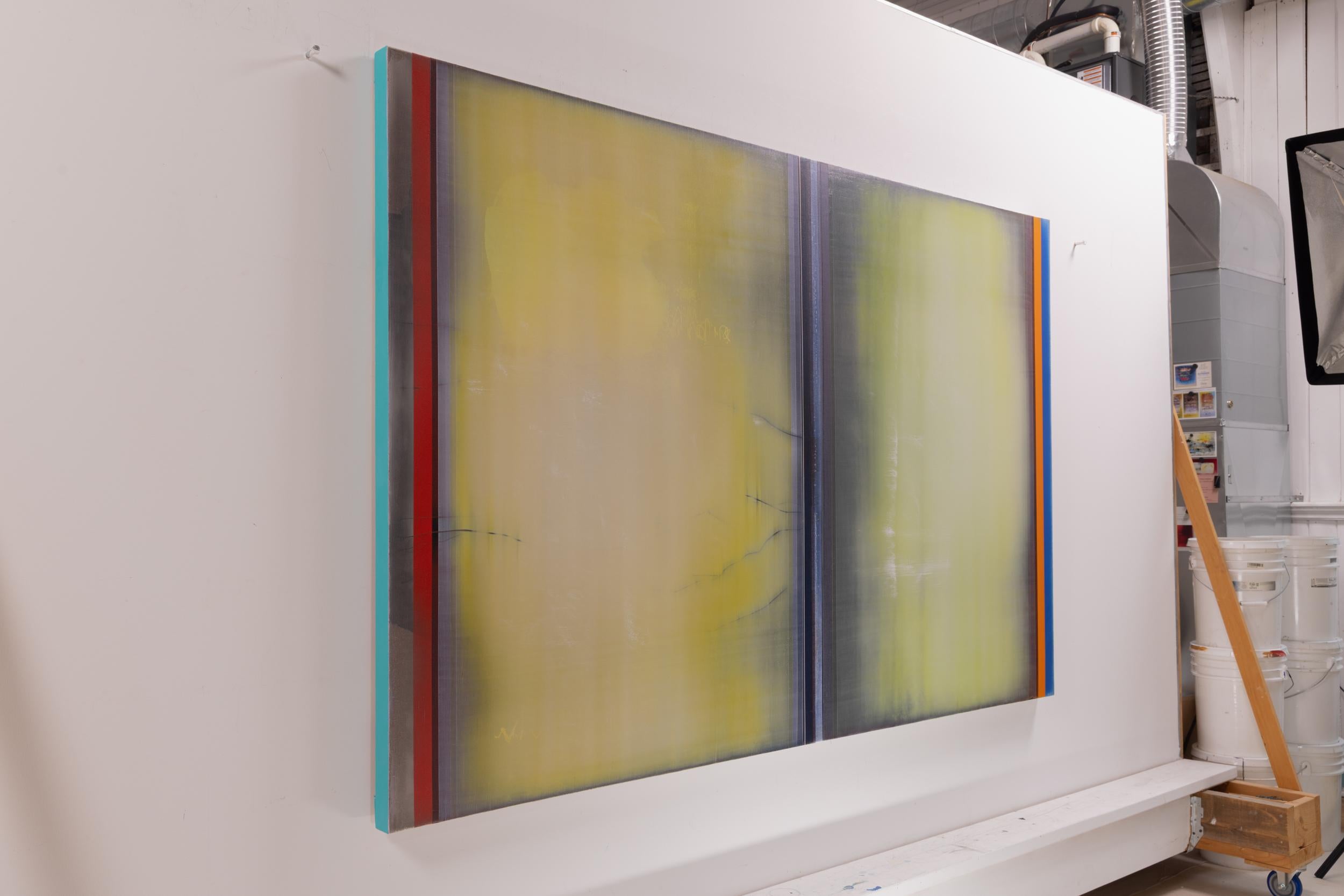 Celestial Consideration - moderne, contemporain, abstrait, acrylique sur toile en vente 2