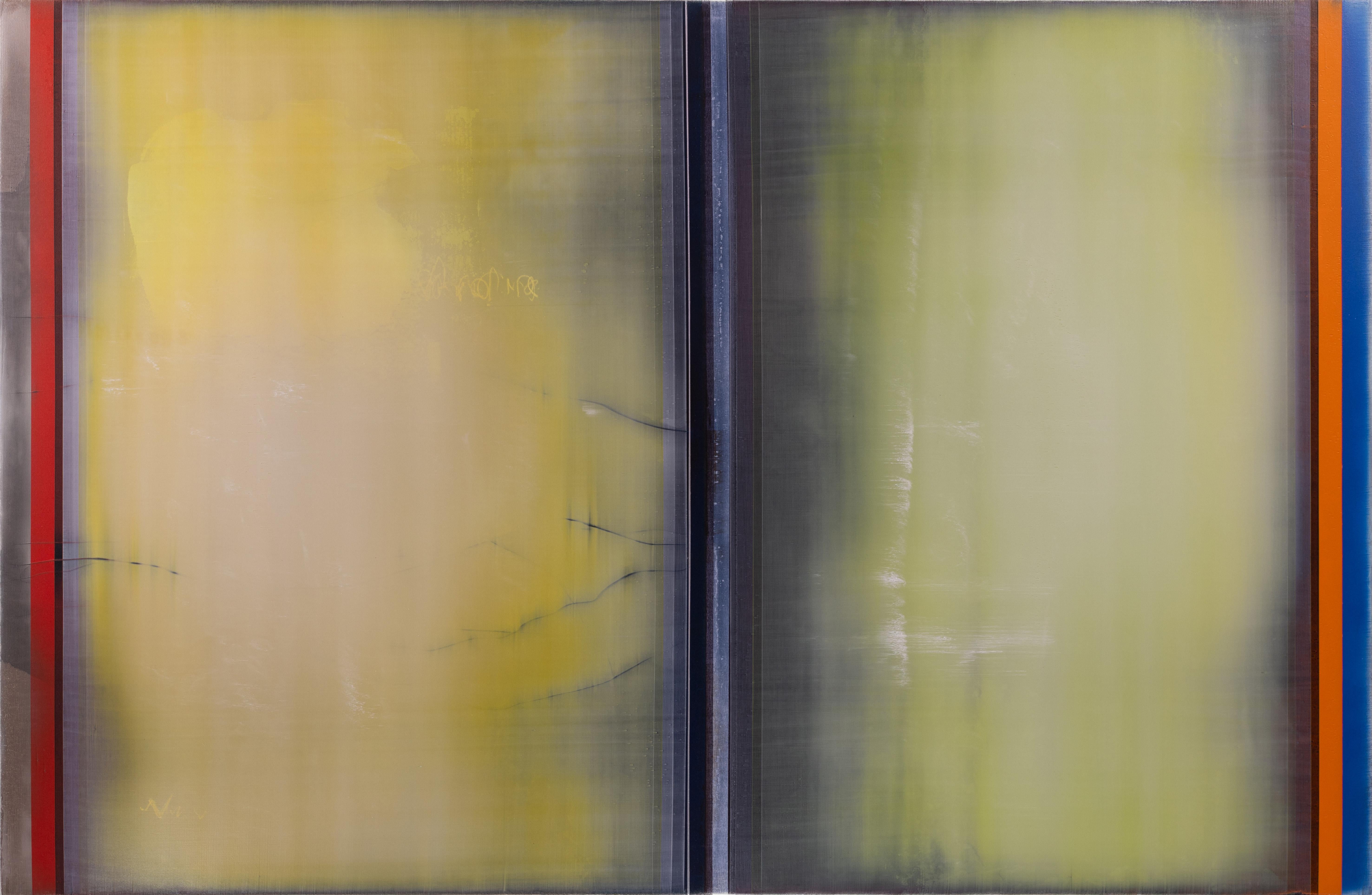 Celestial Consideration - moderne, contemporain, abstrait, acrylique sur toile