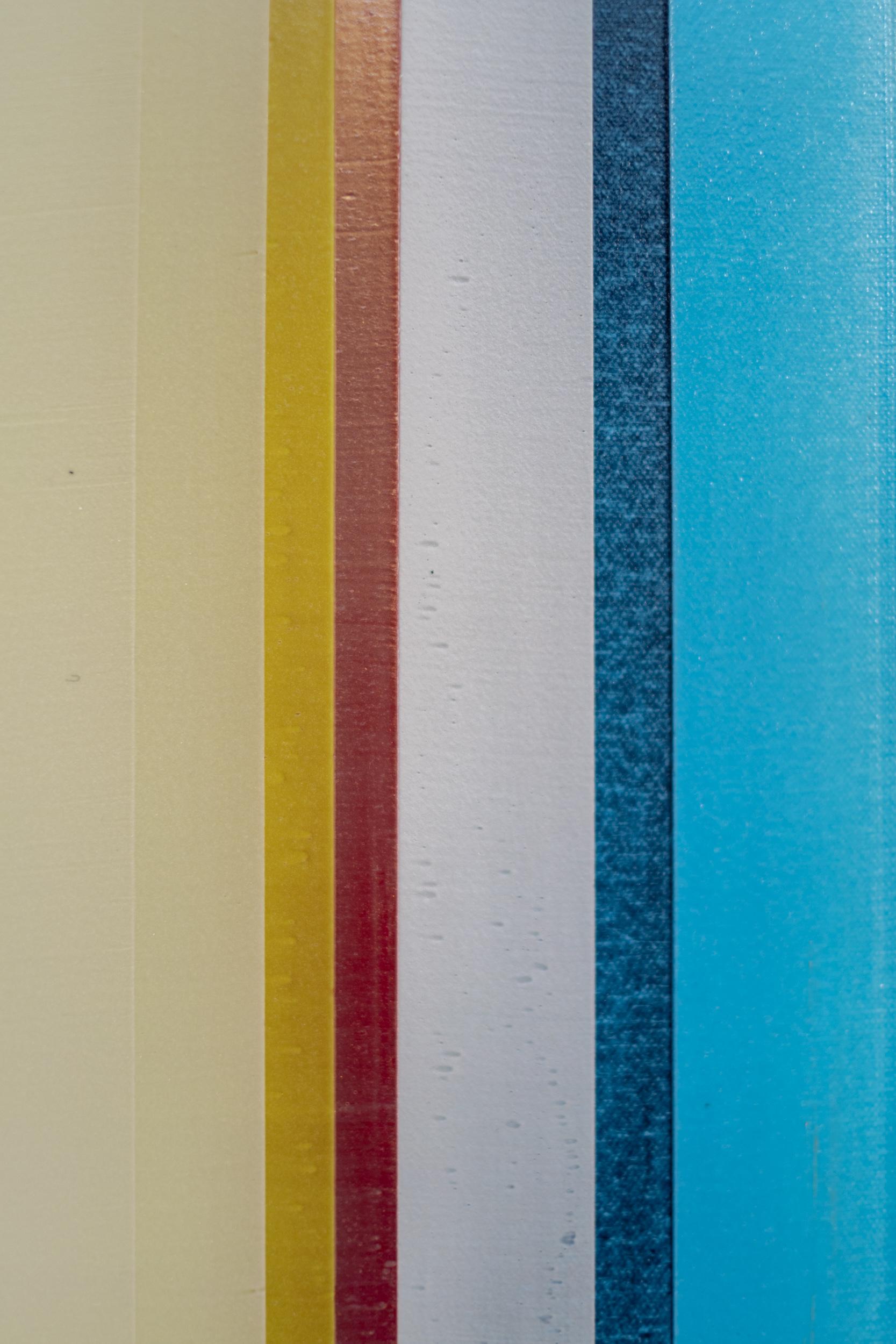 Central Sun - modern, zeitgenössisch, abstrakt, Acryl auf Leinwand im Angebot 9