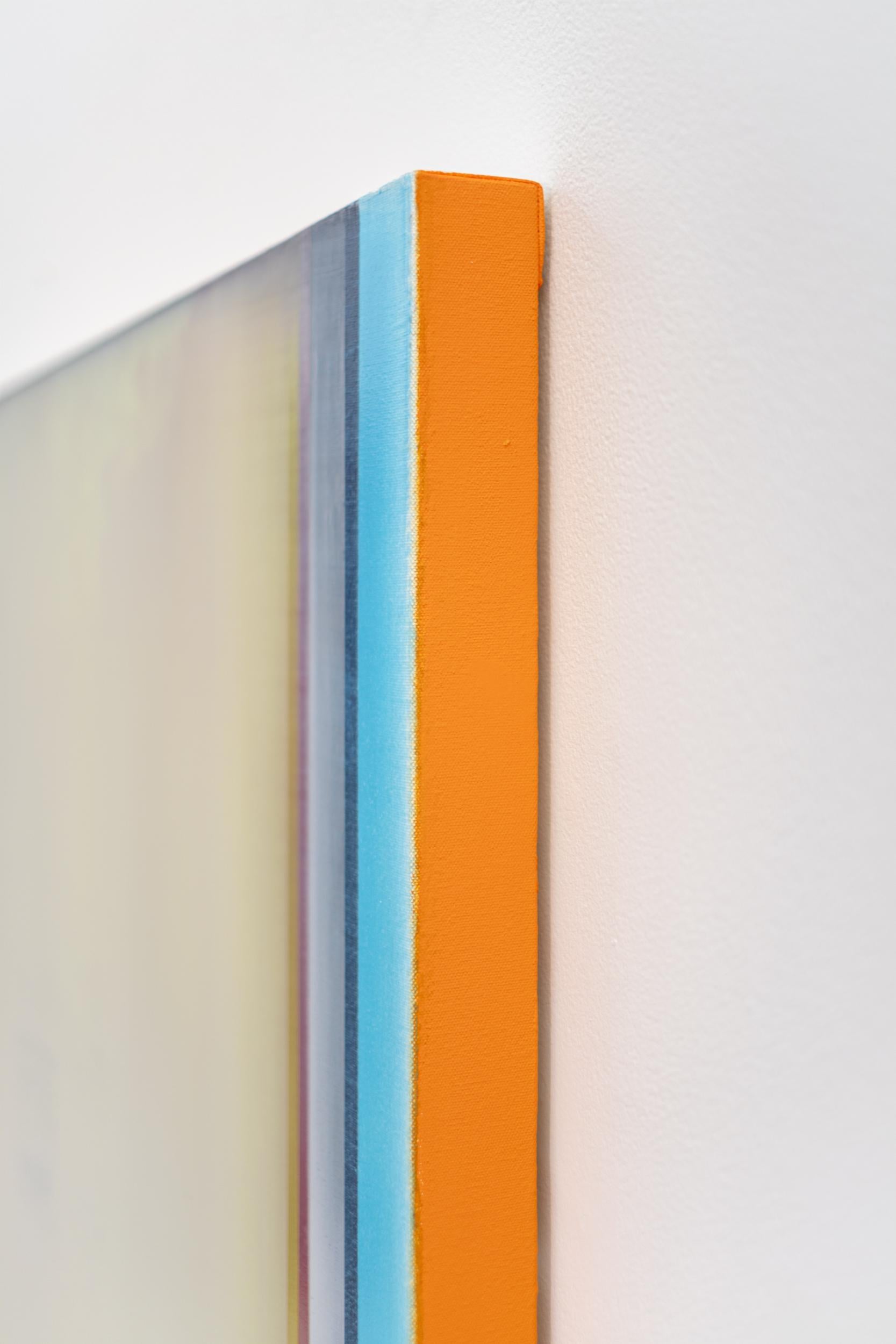 Central Sun - modern, zeitgenössisch, abstrakt, Acryl auf Leinwand im Angebot 11