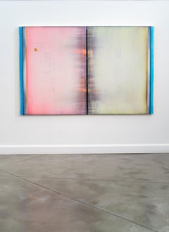 Sol Central - moderno, contemporáneo, abstracto, acrílico sobre lienzo