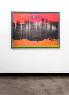 Exuberance - Contemporary Acrylic on Canvas, Framed, 2010-