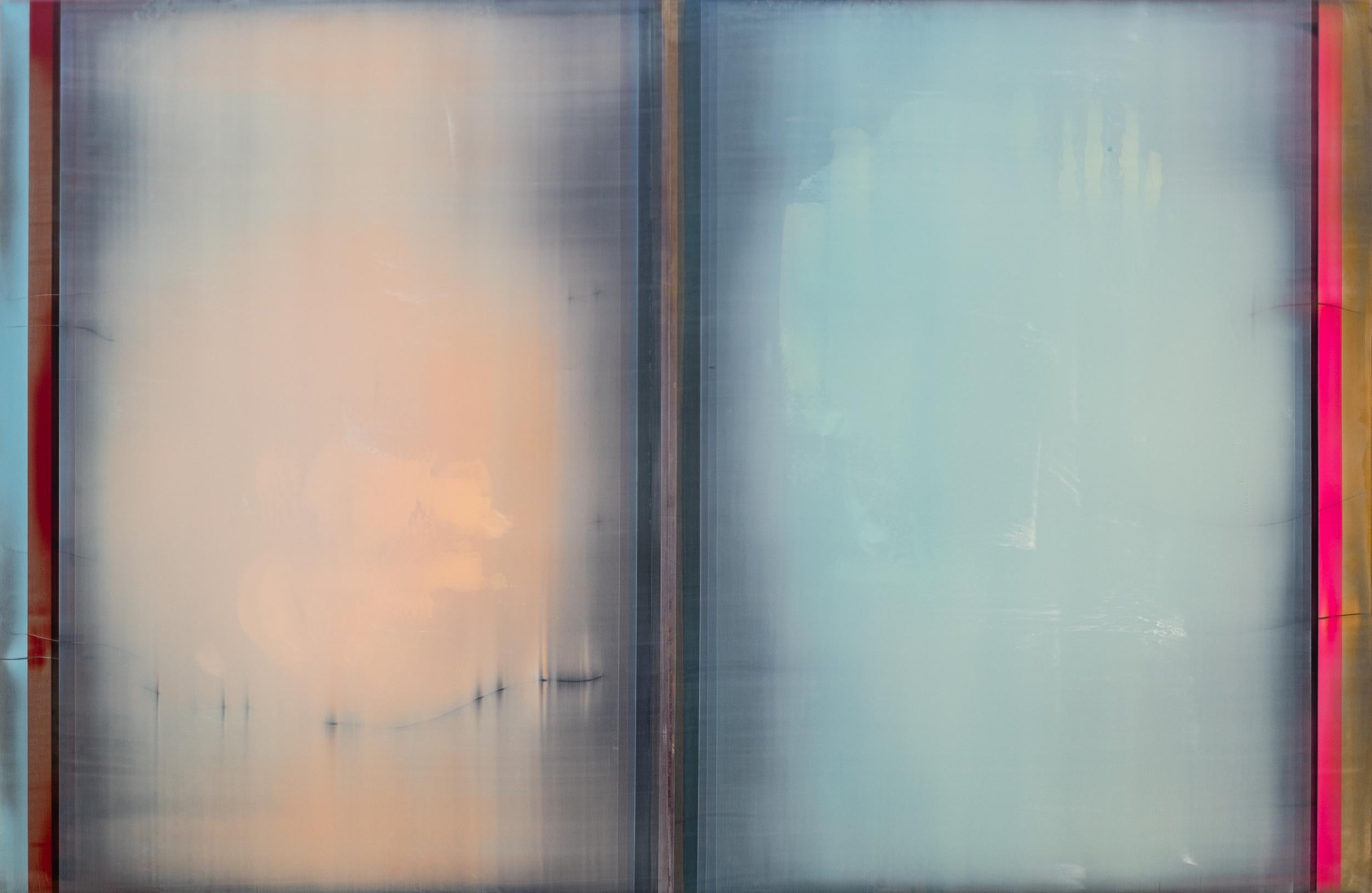 Fullspread - minimalista, contemporáneo, abstracto, acrílico sobre lienzo - Painting de Alice Teichert
