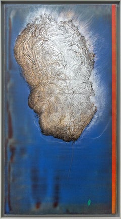 Going Deeper - abstrait abstrait, riche, coloré, superposé, gestuel, acrylique sur toile