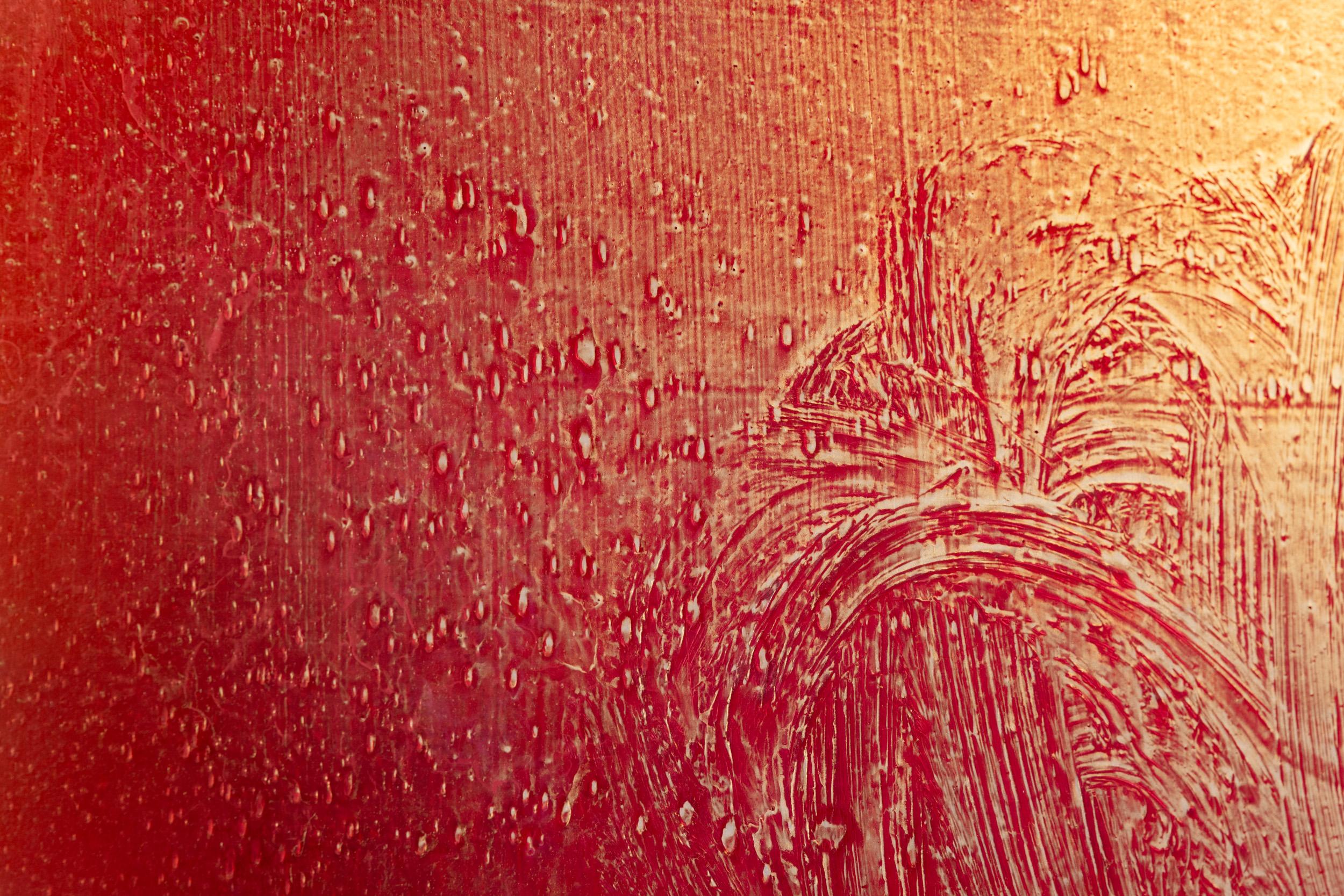 Invincible Star - modern, contemporary, abstract, acrylic on canvas For Sale 3